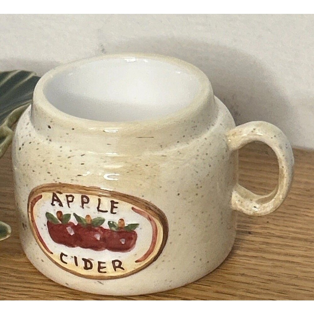 2012 Retired Yankee Candle Ceramic Grape Leaf Plate Fall Set Of 2 + Apple Cider - Picture 4 of 5